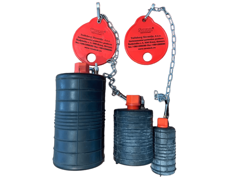 בלון לבדיקת צנרת עם מעקף