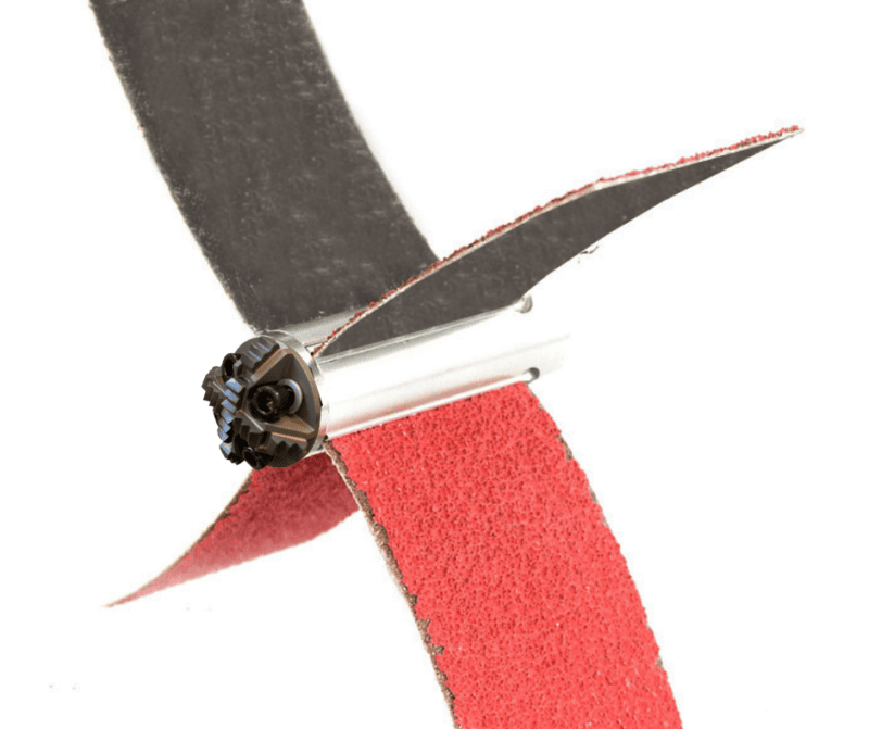 ⁦סט כנפיי שיוף לכבל 8 מ"מ עם ראש קודח לבטון⁩ – תמונה ⁦1⁩