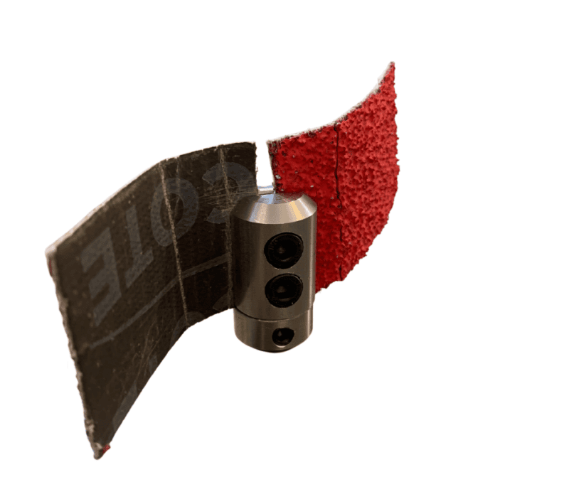 ⁦סט כנפיי שיוף לצינור 1.5 צול לכבל 8 מ"מ⁩ – תמונה ⁦1⁩